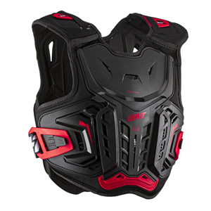 CHEST PROTECTOR 2.5 BLACK/RED JUNIOR LARGE/X-LARGE 147-159CM